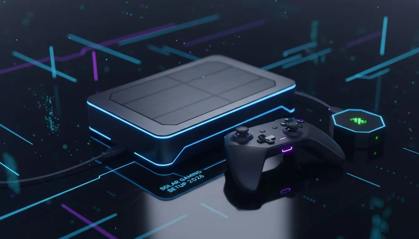Solar Gaming Setup Essentials 2026