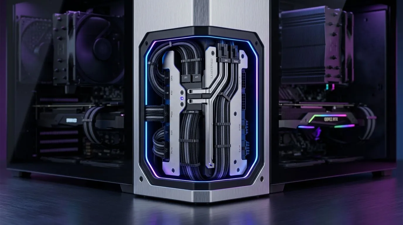 Tame Cable Clutter in a Micro-ATX Case