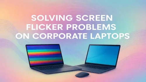 Laptop Screen Flickering Fix: Pro Solutions for Corporate Users