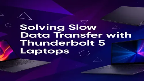 Thunderbolt 5 Laptops: The Ultimate Fix for Slow Data Transfers