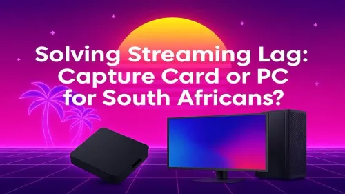 Capture Card vs Streaming PC: Fix Lag in South Africa