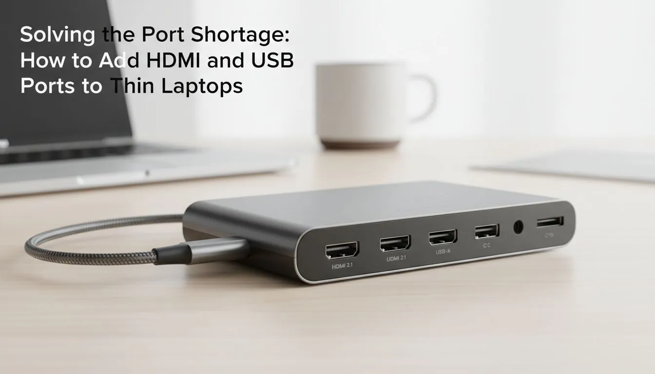 Add HDMI & USB Ports