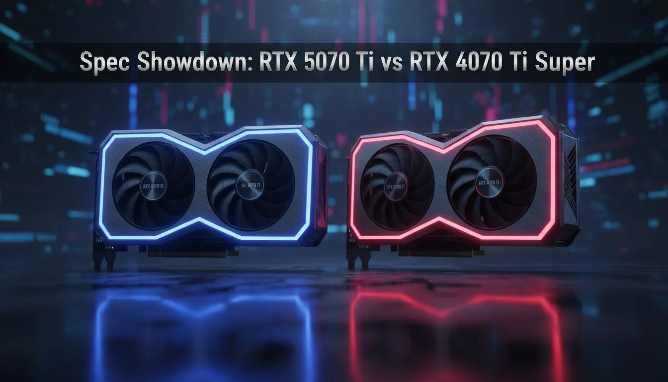 5070 Ti vs 4070 Ti Super: Key Specs