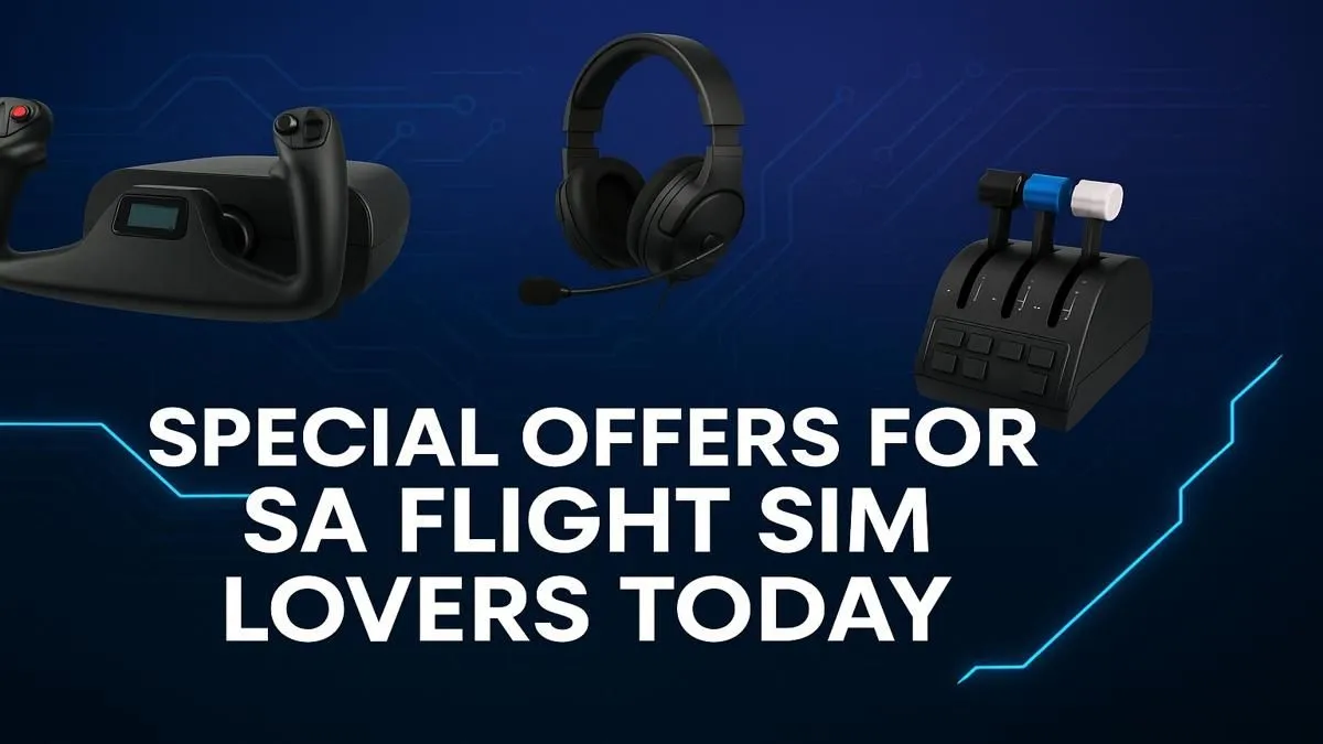 Exclusive Flight Sim Gear Specials
