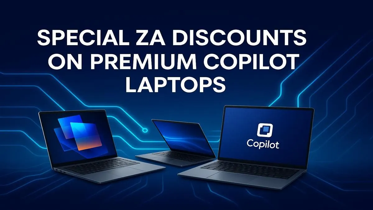 Exclusive ZA Deals on AI Laptops