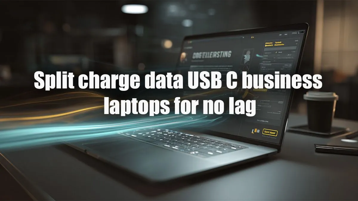 Fast USB C Charging for Business