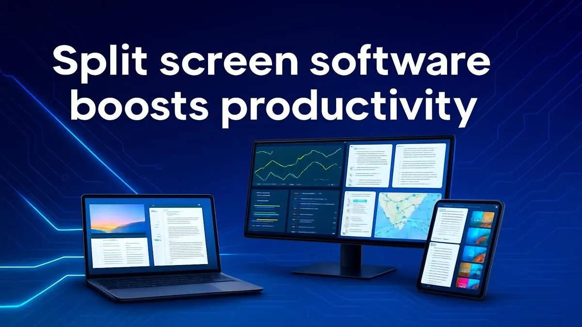 Maximize Workflow with Split Screen Software