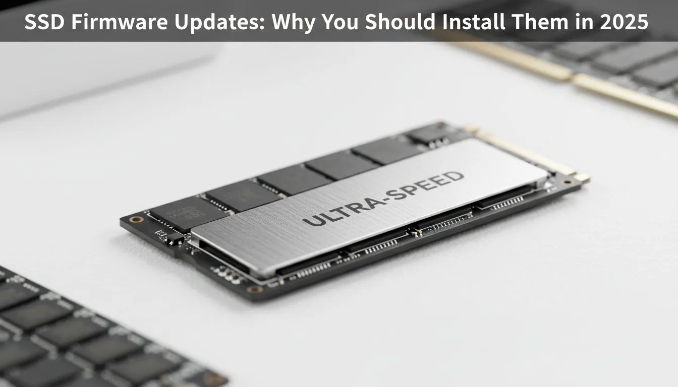 Why Install SSD Firmware in 2025