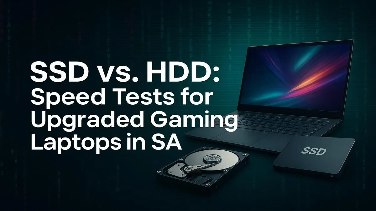 SSD vs HDD Gaming Laptop: SA Speed Test & Upgrade Guide