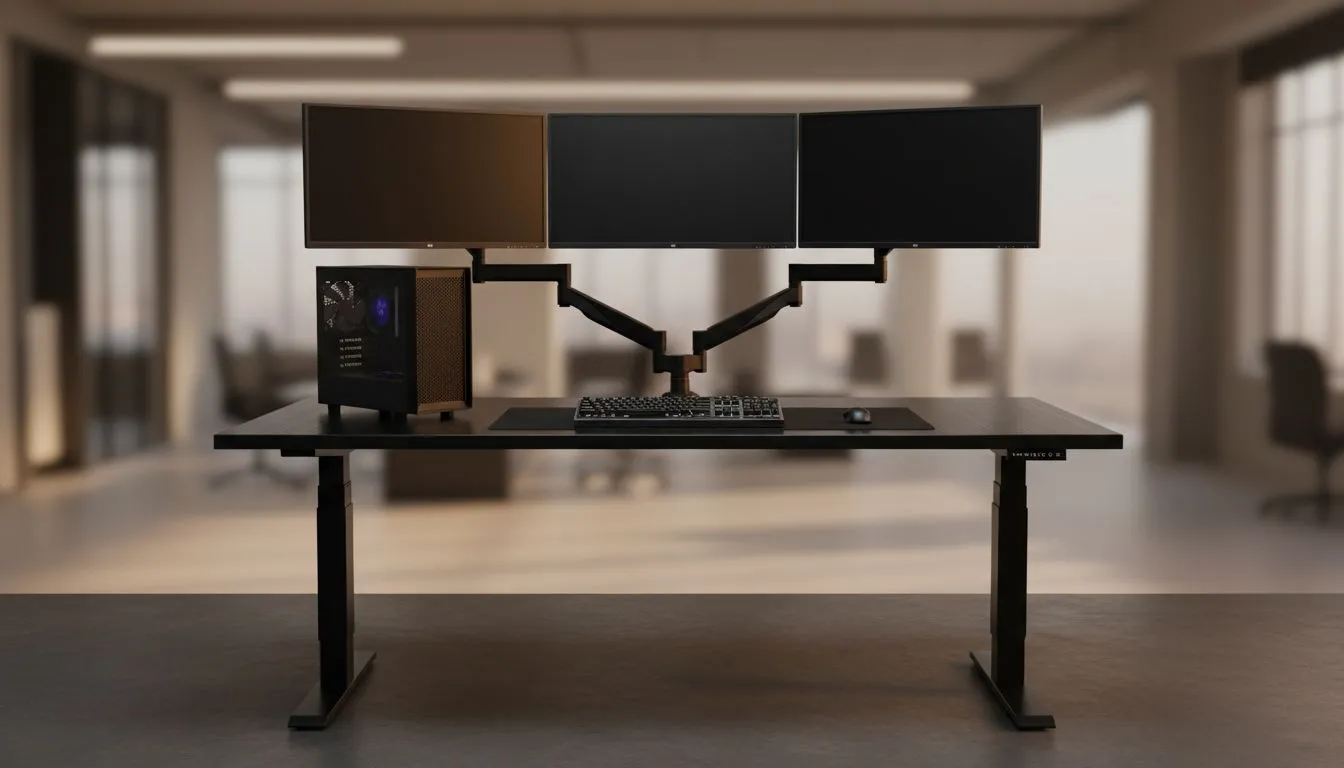 Will Your PC & Monitors Fit a Standing Desk?
