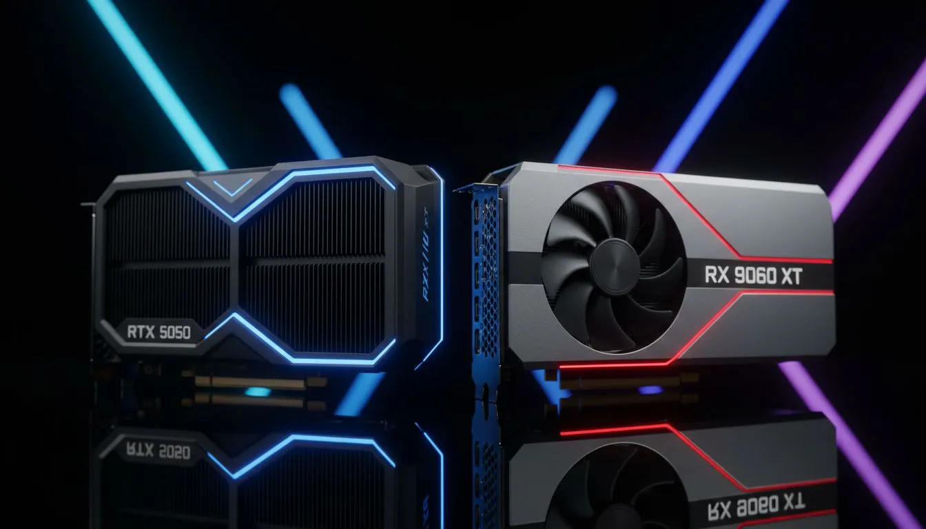 BG3 FPS Test: RTX 5050 vs RX 9060 XT
