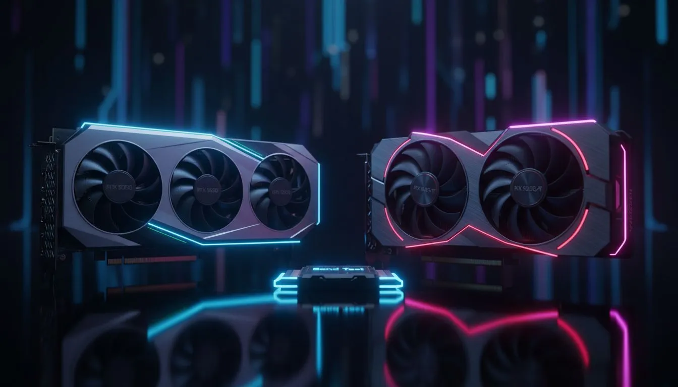 Starter GPU Showdown: RTX 5050 vs RX 9060 XT