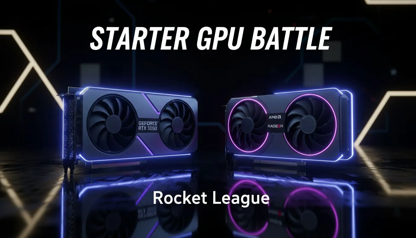 Starter GPU Faceoff: RTX 5050 vs RX 9060 XT