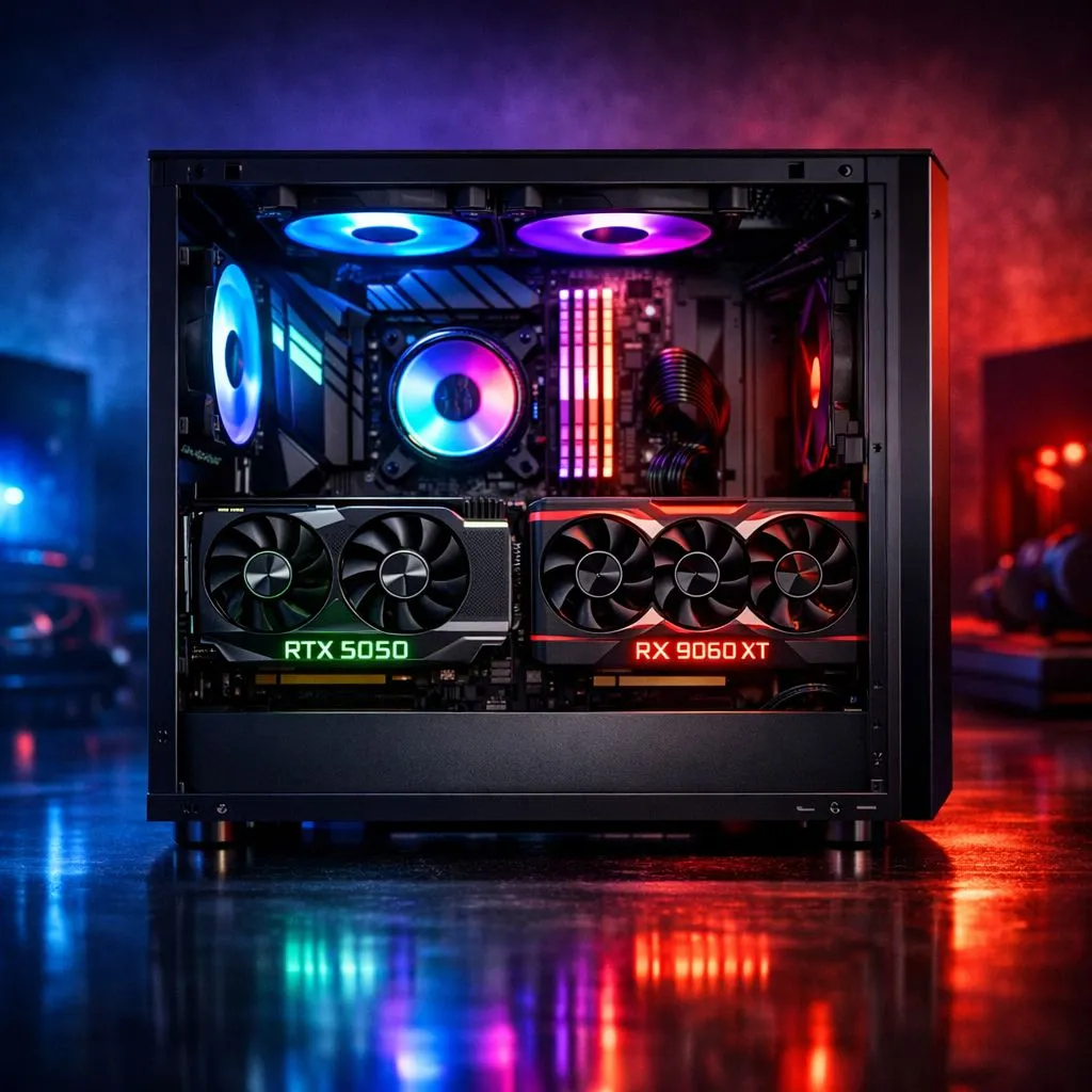 RTX 5050 vs RX 9060 XT for GTA 6