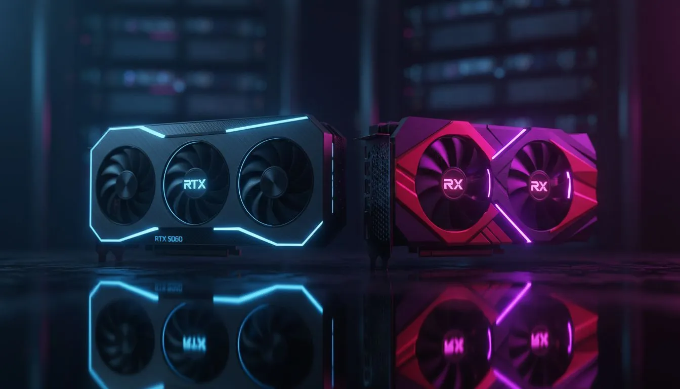 RTX 5050 vs RX 9060 XT for Starter PCs