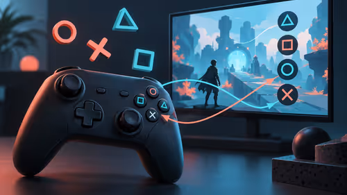 Steam controller wrong button prompts: check the input mode first