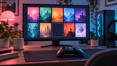 Steam game missing from library: check the account and hidden games