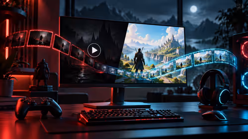 Steam game recording black screen: separate capture from playback