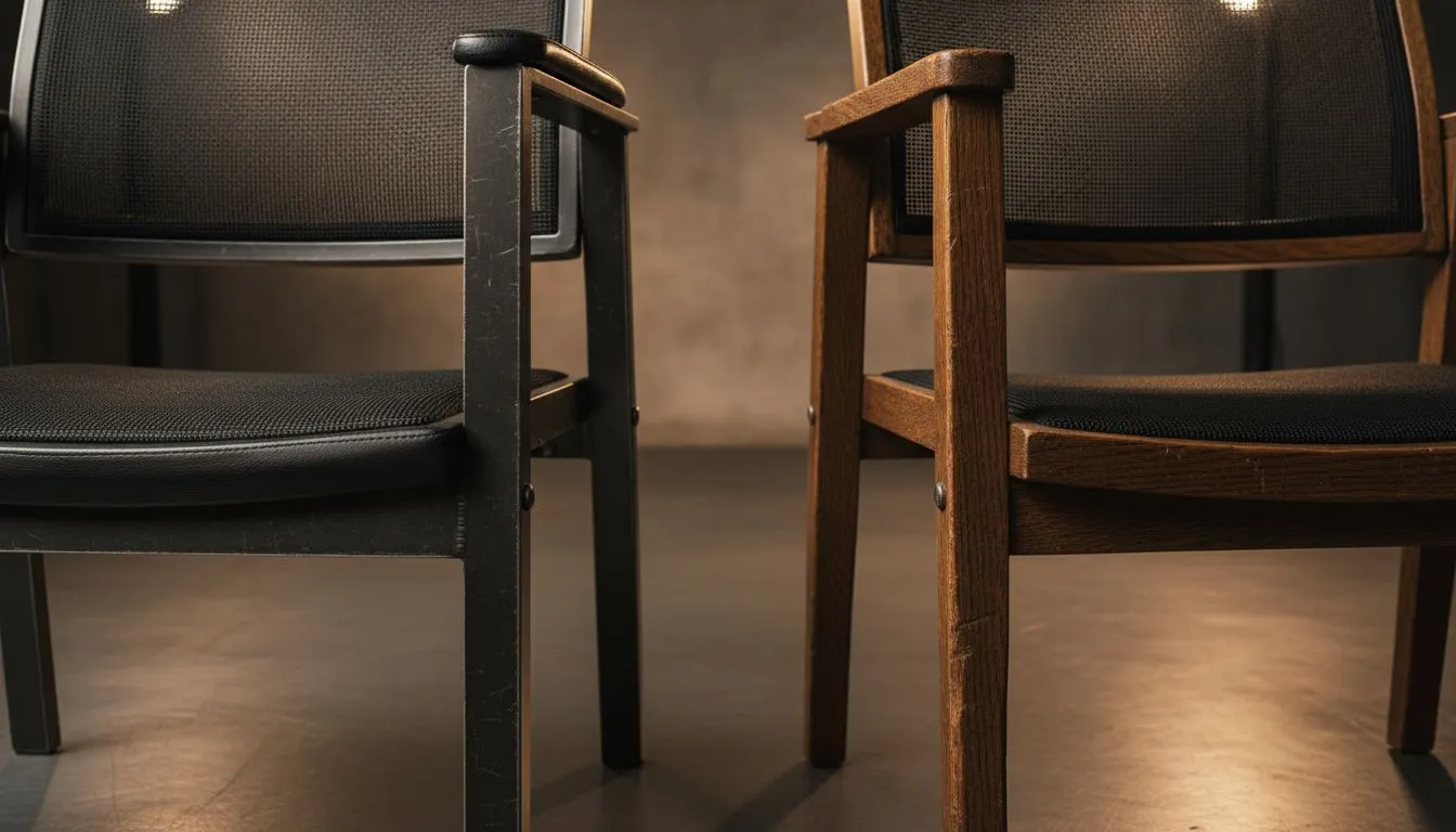 Durability Comparison: Steel vs Wooden Chairs