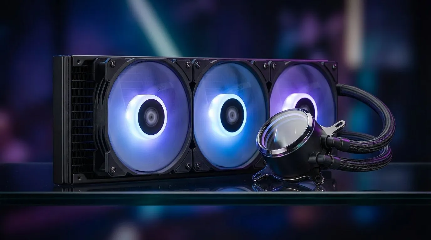 Install a 360mm Liquid Cooler