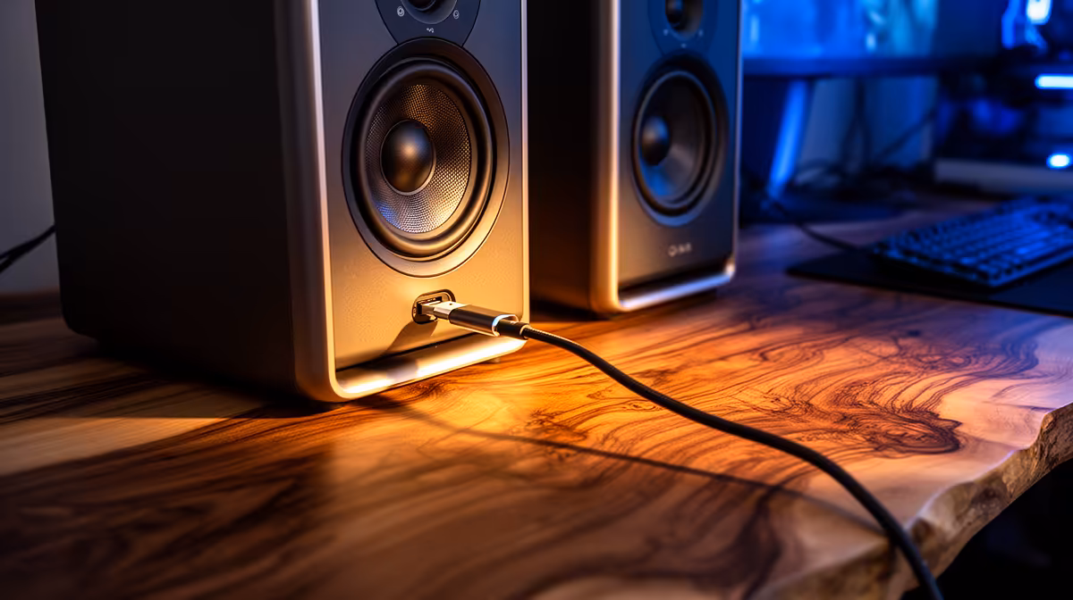 Step-by-step guide for using external: image, audio and room