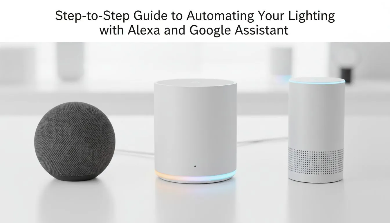 Automate Lighting with Alexa & Google Assistant
