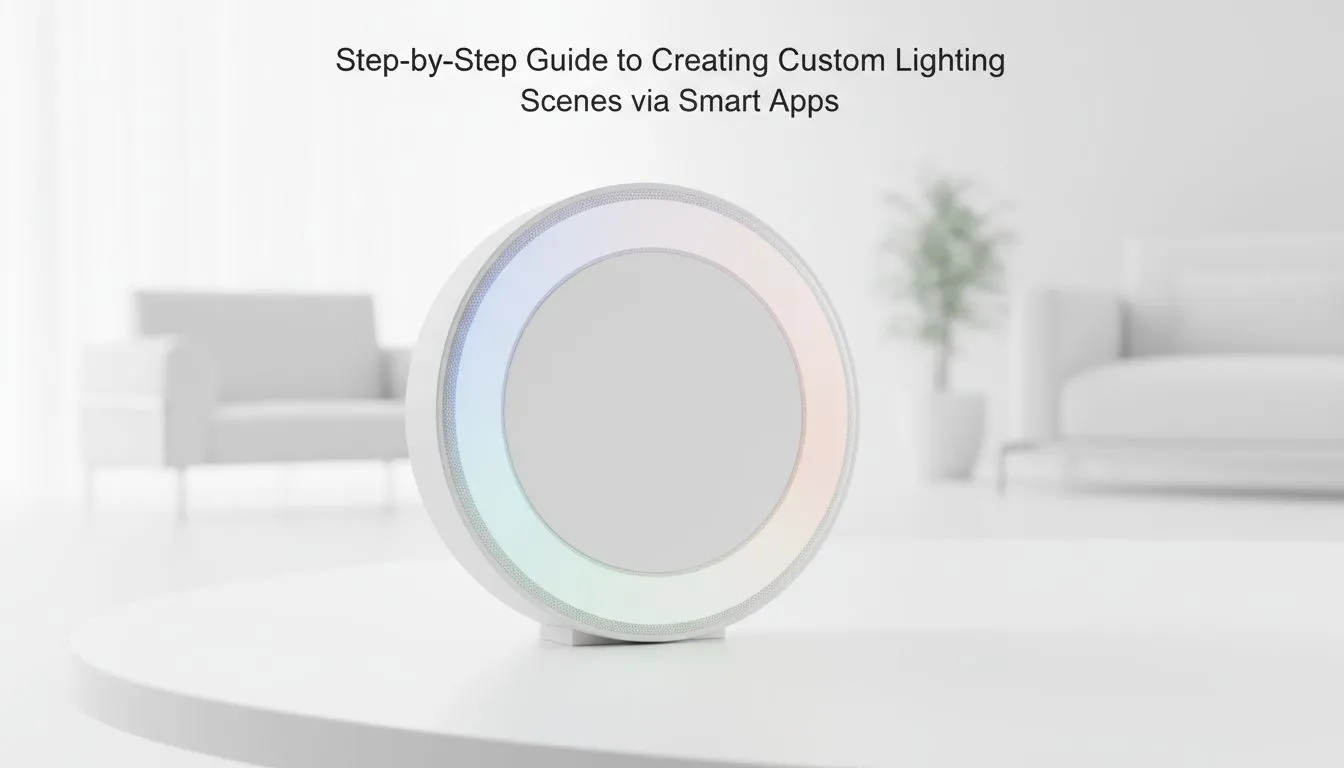 Step-by-Step Custom Lighting Scenes