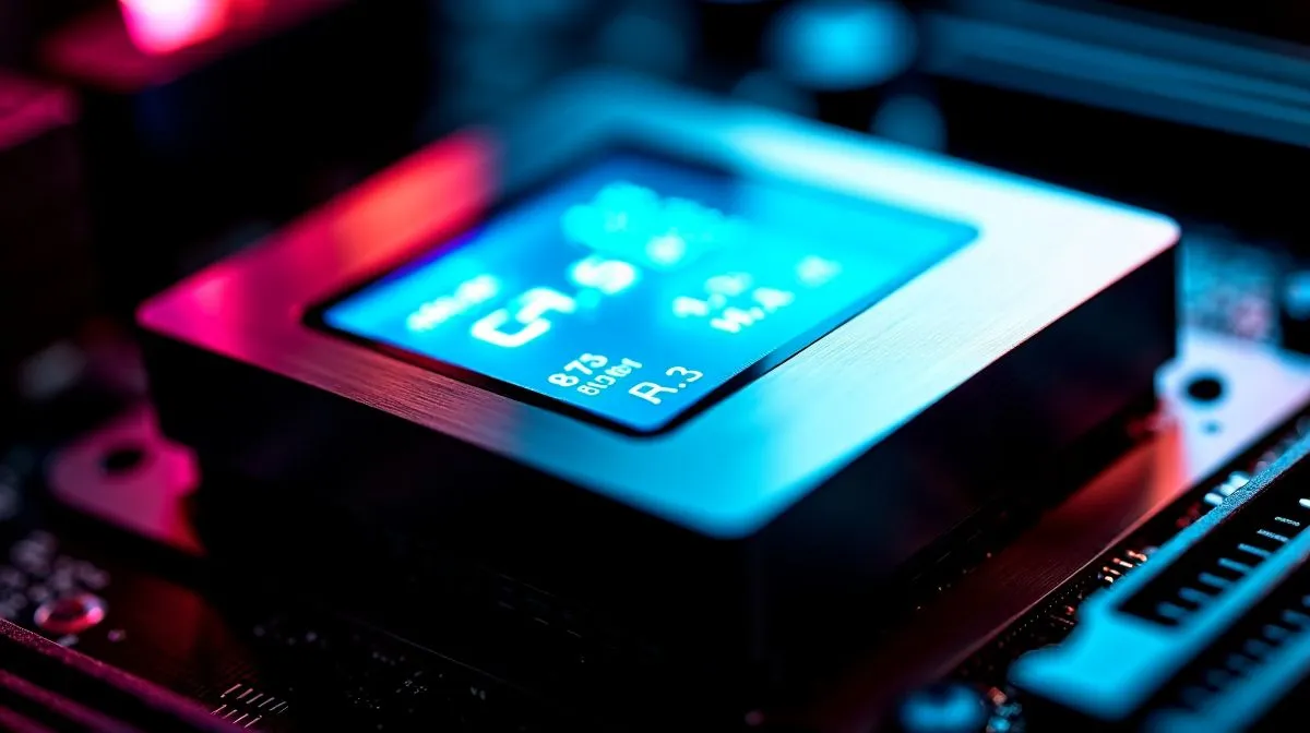 Mount a 3.95-inch LCD for real-time monitoring