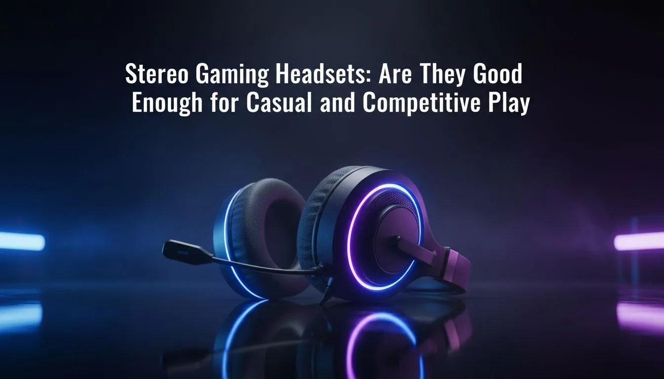 Stereo Gaming Headsets: Casual vs Competitive
