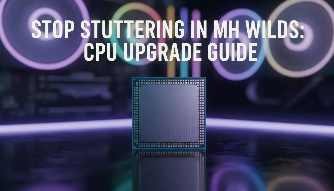 Fix Stuttering in MH Wilds with CPU Upgrades