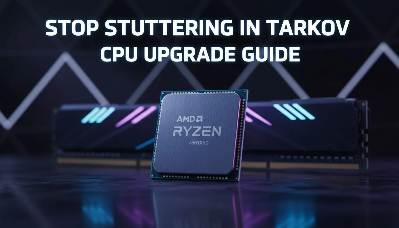 Fix Tarkov stutter with a CPU upgrade