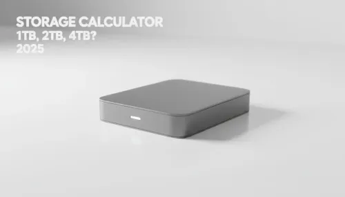 storage calculator 2025: 1TB, 2TB, or 4TB?