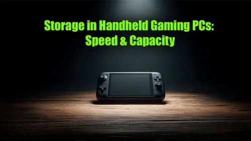Best Handheld Gaming PC SSD: Speed & Capacity Tests