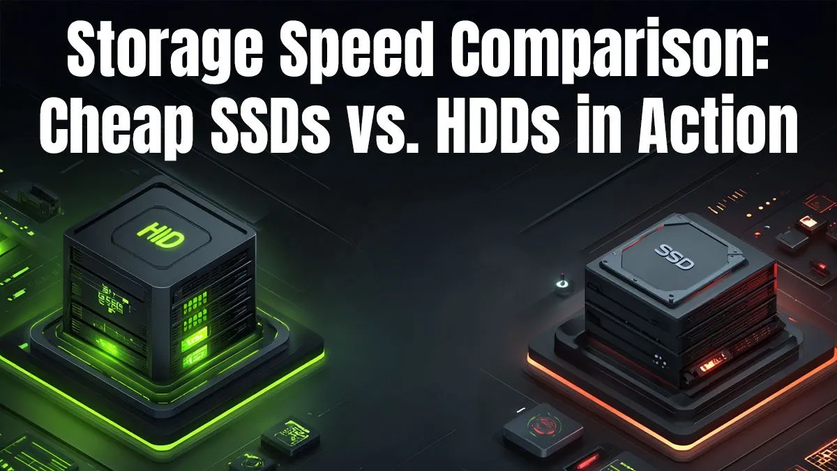 Cheap SSDs vs HDDs: Real-World Speed