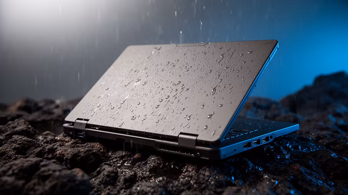 Rugged Laptops Storm Test