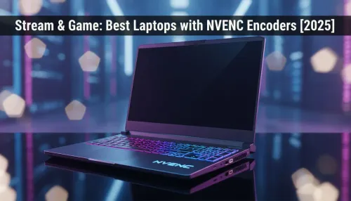 Best Laptops with NVENC Encoders [2025]