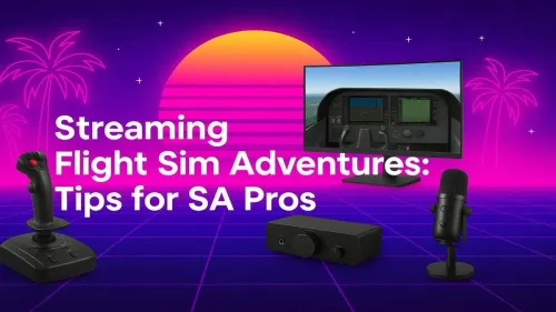 Flight Simulator Streaming Setup in South Africa: Pro Tips