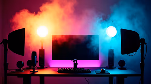 Streaming Lighting Setup Guide