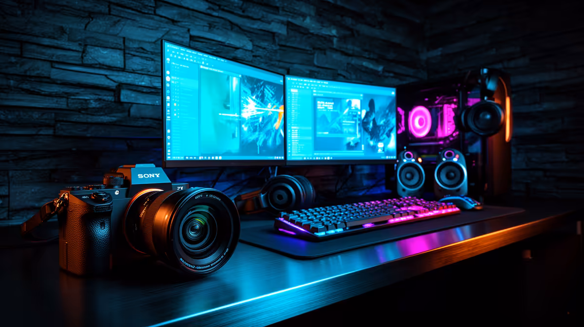Versatile Desktop Stream Setup