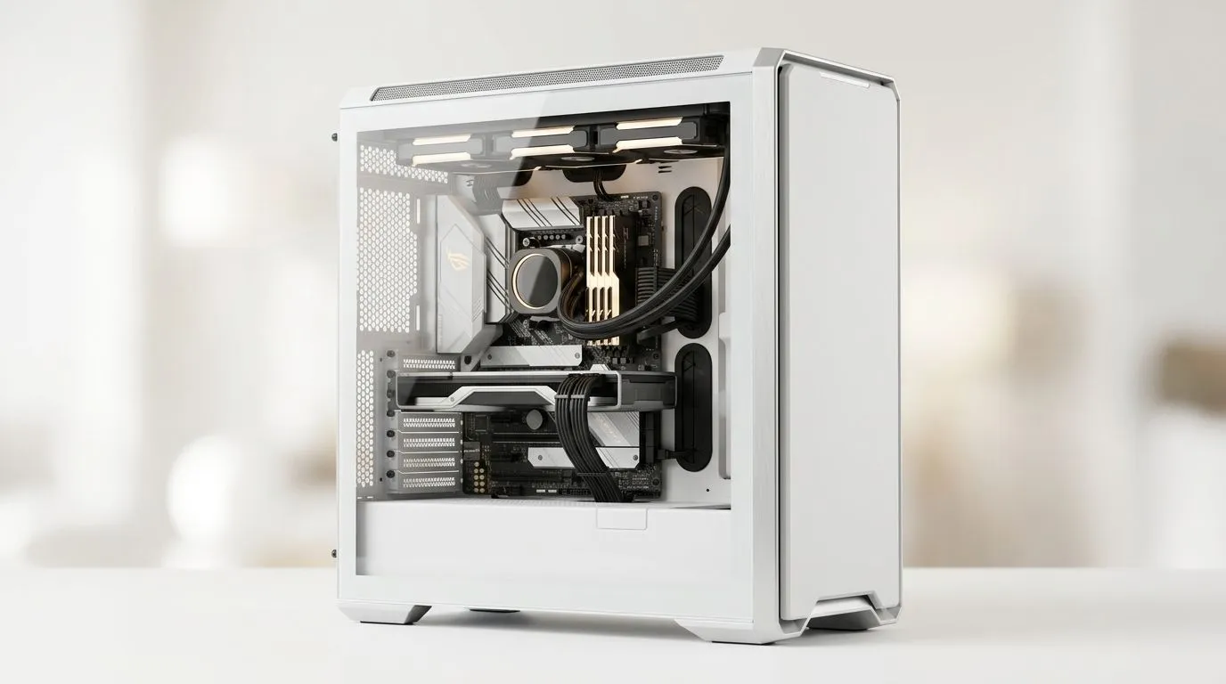 Solve cable clutter with dual-chamber airflow