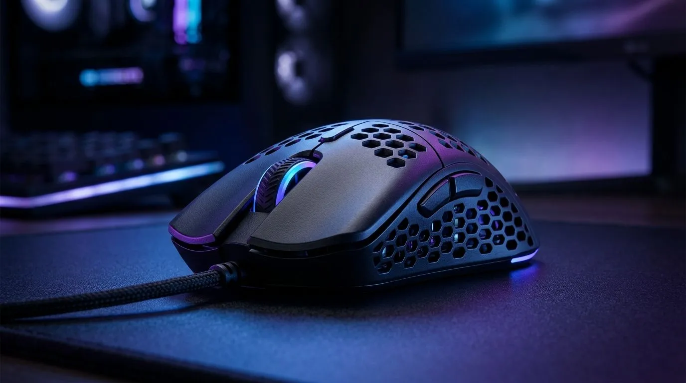 Ultra-light mice reduce grip strain