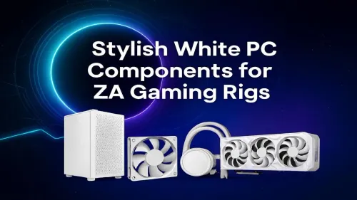 White PC Components ZA: Build a Stylish All-White Gaming Rig