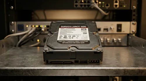 Surveillance Hard Drive vs Desktop Drive: Why NVRs Need Specialized Storage