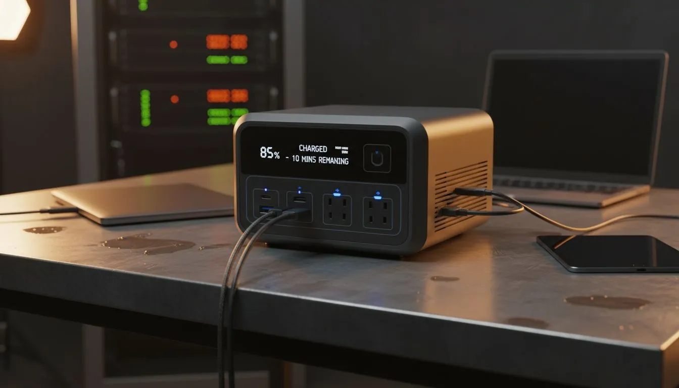 Fast charging before loadshedding