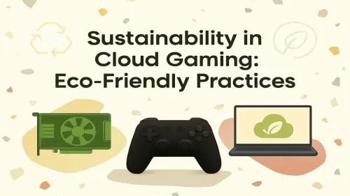 Sustainable Gaming in the Cloud