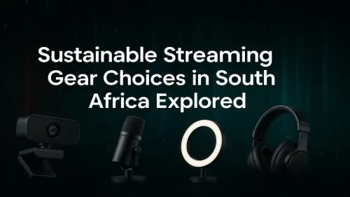 Sustainable Streaming Gear in South Africa: Your Eco-Guide