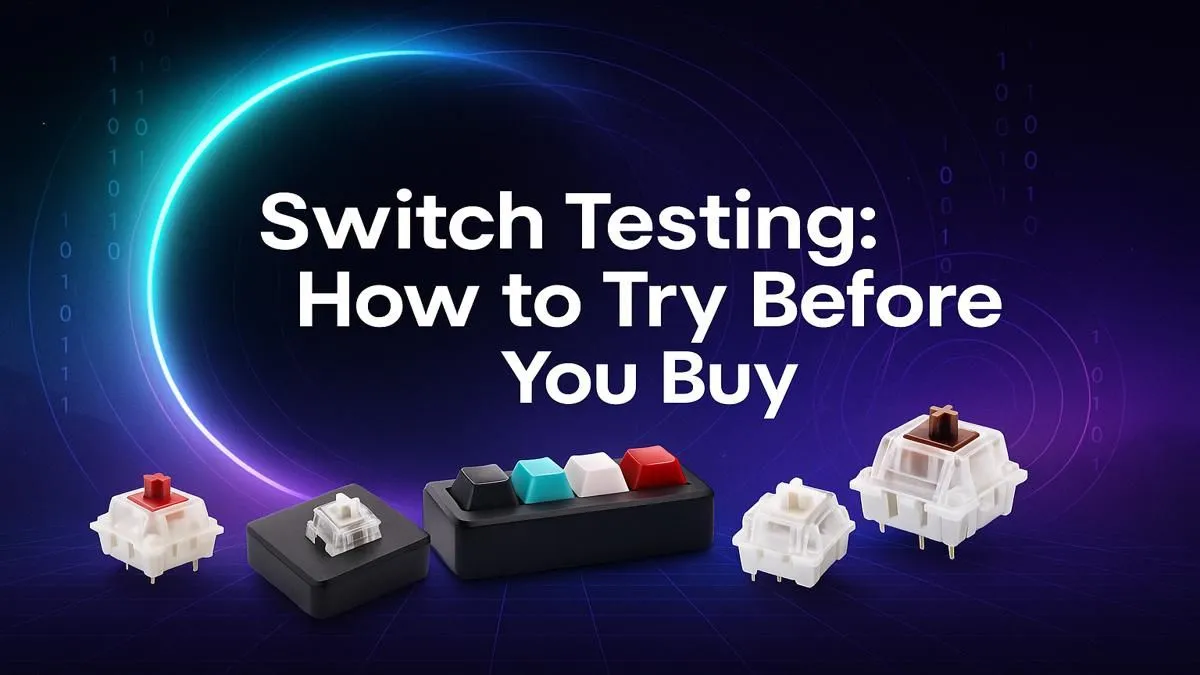 Mechanical Keyboard Switch Tester Guide: How to Try Switches