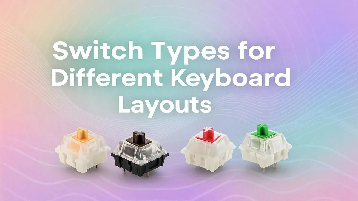 Keyboard Switch Types Guide | Find the Best Switch for You