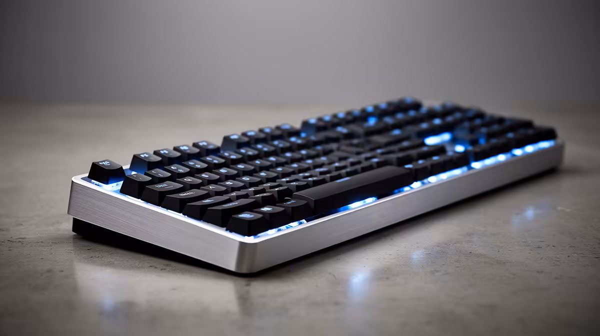 Premium Tactile Typing Experience