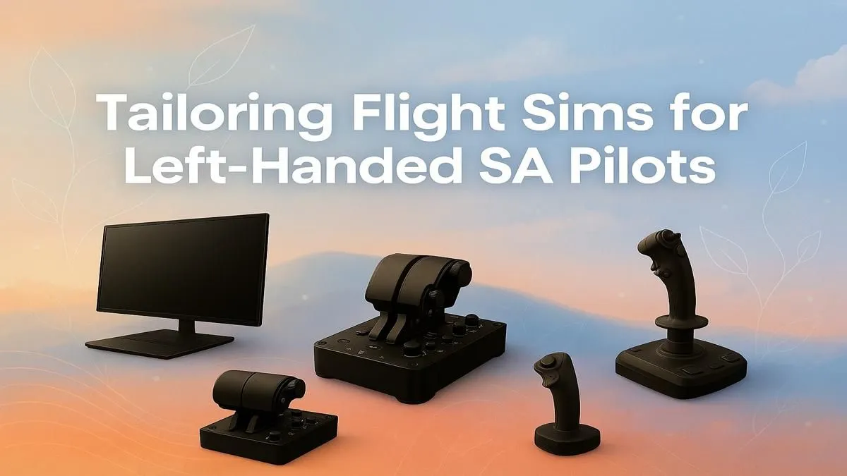 Your Left-Handed Sim Setup Guide